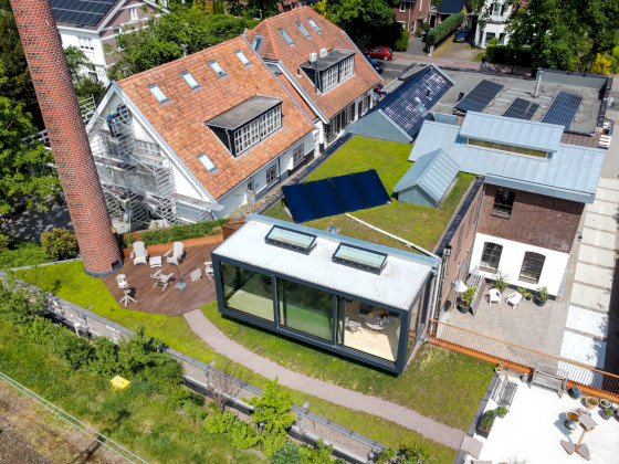 Voormalige zuivelfabriek omgebouwd naar prachtige woning