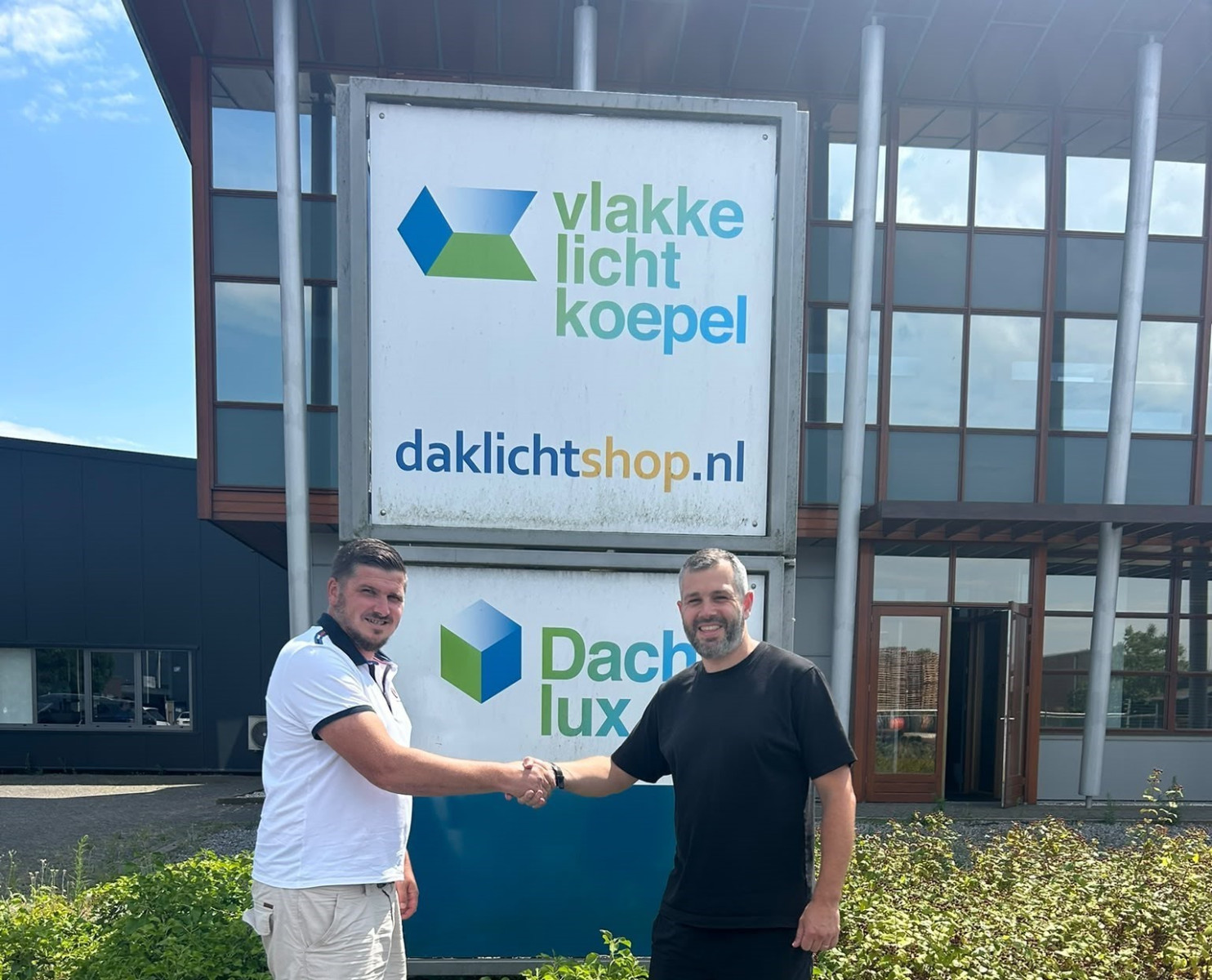 Samenwerking in Frankrijk - Vlakkelichtkoepel