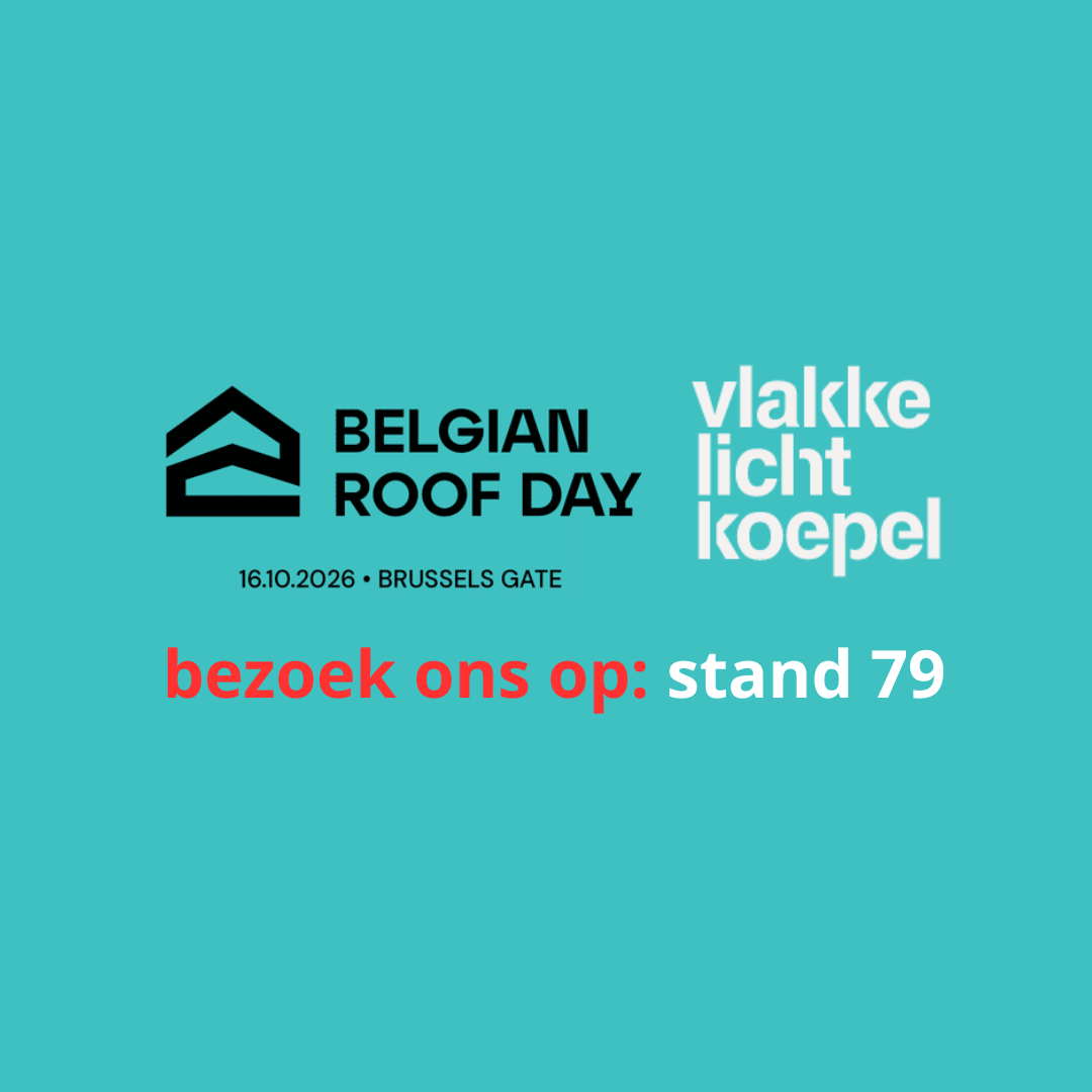 Vlakkelichtkoepel Belgian Roof Day 2026