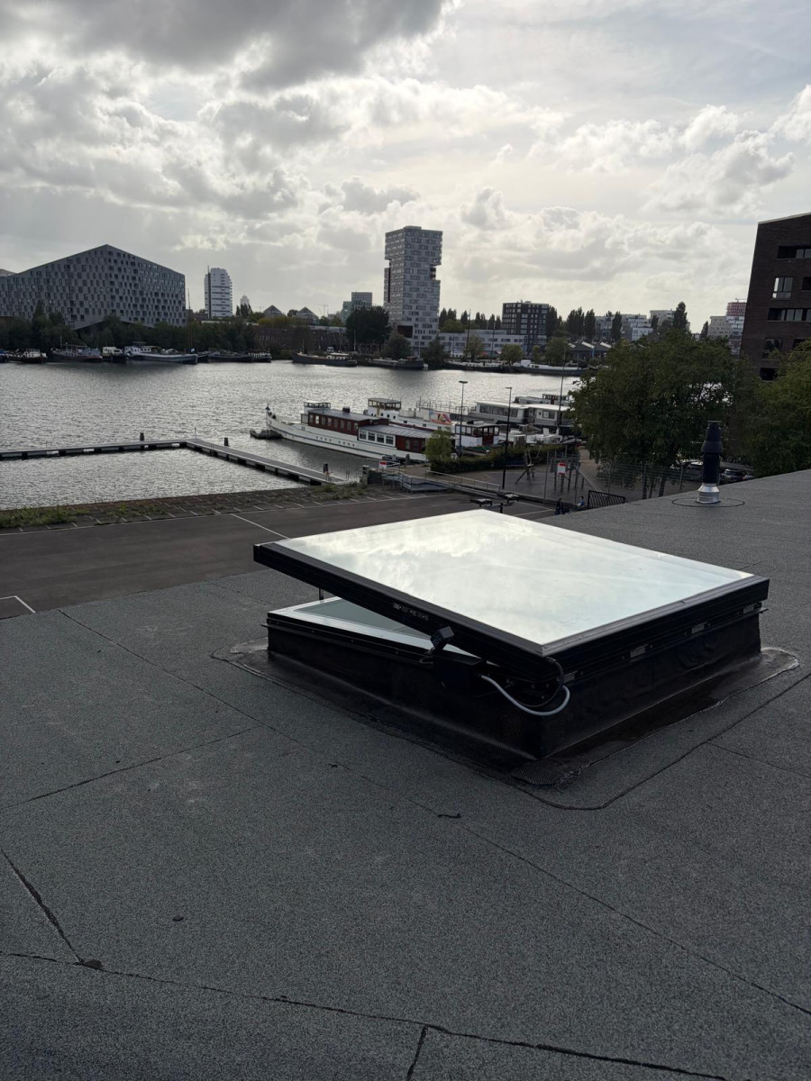 Bedienbaar Daklicht Vlakkelichtkoepel